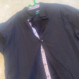 Black button up shirt